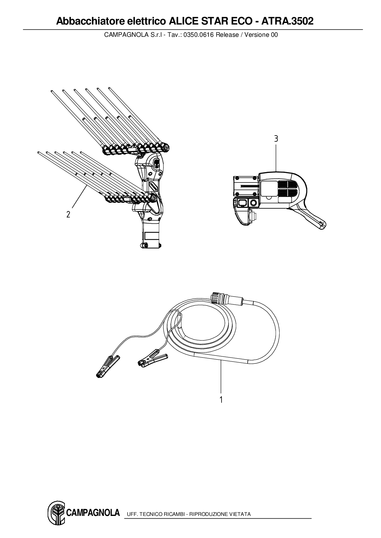 ATRA.3502_Abbacchiatore elettrico ALICE STAR ECO